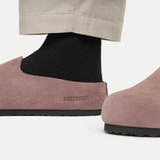 Birkenstock Amsterdam Wrapped Clog (Women) - Faded Purple Suede
