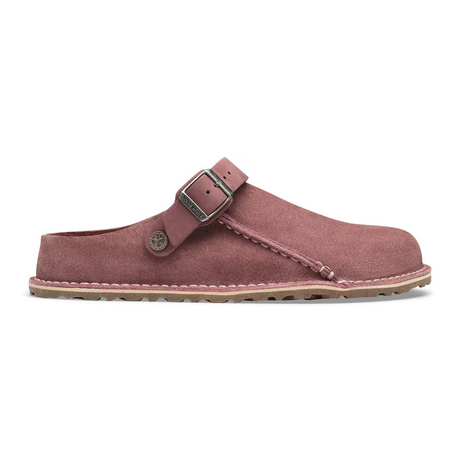 Birkenstock Lutry Clog (Women) - Pepper Suede Dress-Casual - Clogs & Mules - The Heel Shoe Fitters