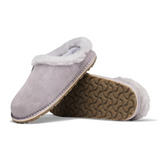 Birkenstock Zermatt Premium Slipper (Women) - Lavendar Sky Suede/Lavendar Sky Shearling