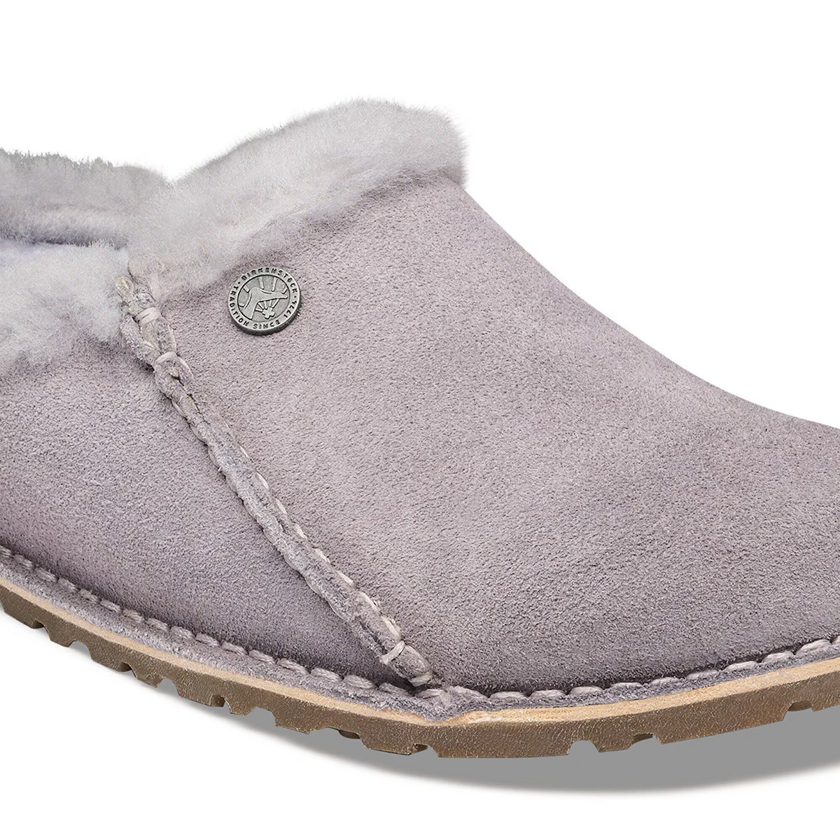 Birkenstock Zermatt Premium Slipper (Women) - Lavendar Sky Suede/Lavendar Sky Shearling