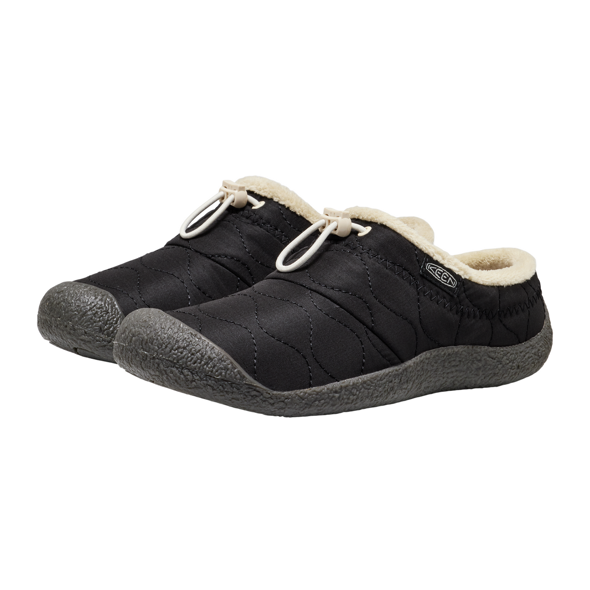 Keen Howser III Slide (Women) - Black Quilted