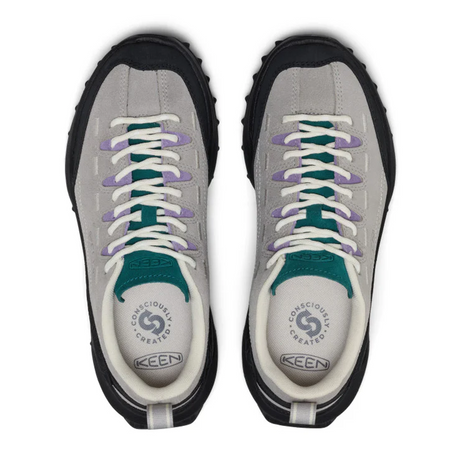 Keen Jasper Zionic Sneaker (Women) - Alloy/Mediterranea Athletic - Casual - Lace Up - The Heel Shoe Fitters