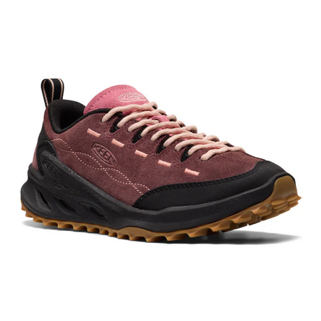 Keen Jasper Zionic Sneaker (Women) - Huckleberry/Cameo Rose Athletic - Casual - Lace Up - The Heel Shoe Fitters