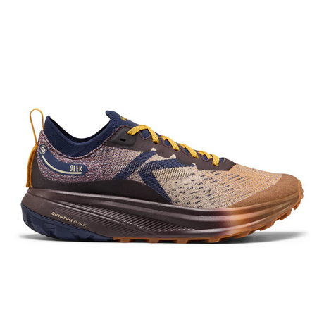 Keen Seek Trail Running Shoe (Men) - Chipmunk/Symphonic Sunset Athletic - Running - Trail - The Heel Shoe Fitters