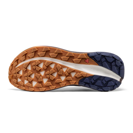 Keen Seek Trail Running Shoe (Men) - Chipmunk/Symphonic Sunset Athletic - Running - Trail - The Heel Shoe Fitters