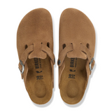Birkenstock Boston Clog (Men) - Dark Tea Suede