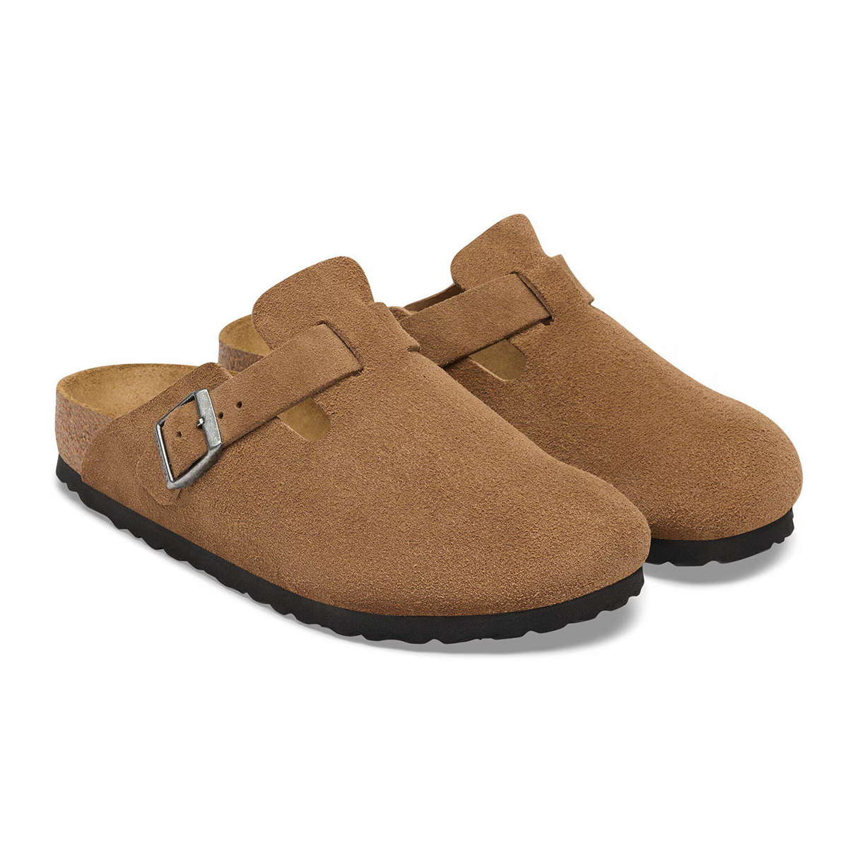 Birkenstock Boston Clog (Women) - Dark Tea Suede