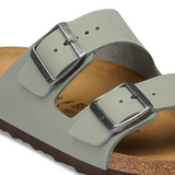 Birkenstock Arizona Slide Sandal (Women) - Pure Sage Oiled Leather