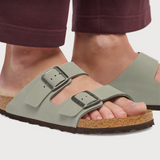 Birkenstock Arizona Slide Sandal (Women) - Pure Sage Oiled Leather