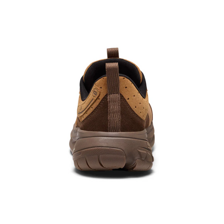 Keen Roam Leather Trail Running Shoe (Men) - Chipmunk/Dark Earth Athletic - Running - Trail - The Heel Shoe Fitters