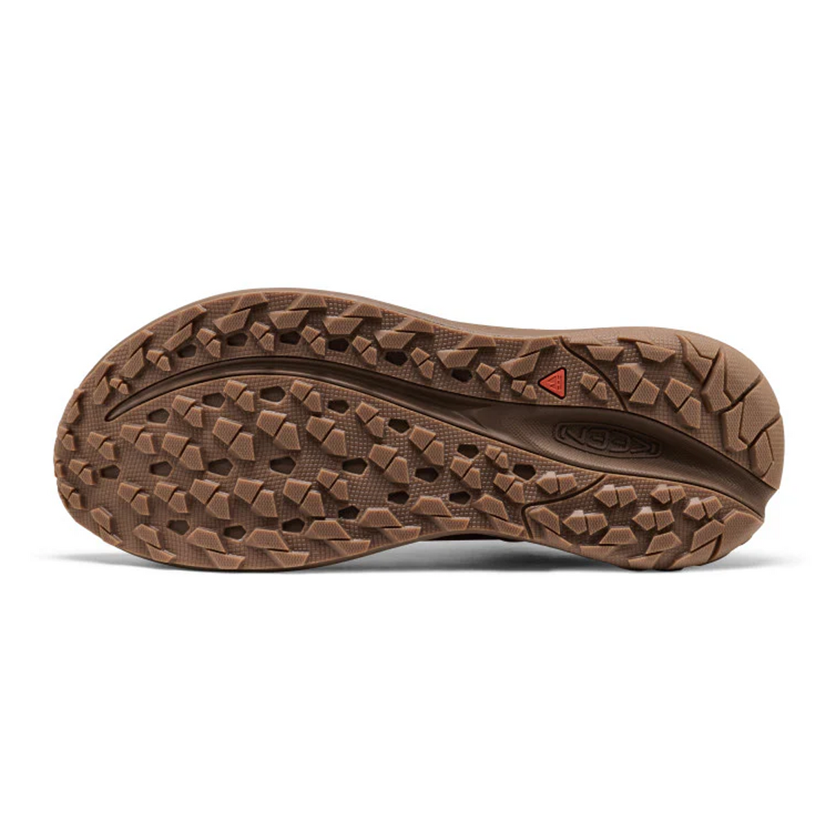 Keen Roam Leather Trail Running Shoe (Men) - Chipmunk/Dark Earth