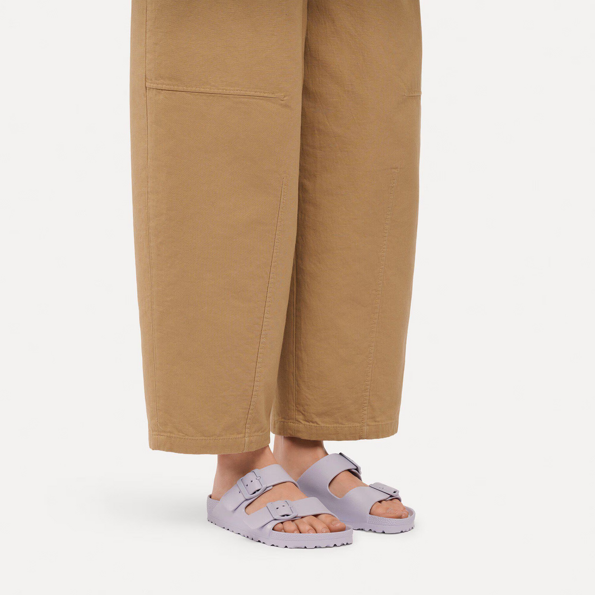 Birkenstock Arizona Slide Sandal (Women) - Lavender Sky EVA