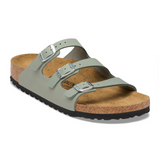 Birkenstock Florida Slide Sandal (Women) - Pure Sage Oiled Leather