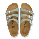 Birkenstock Florida Slide Sandal (Women) - Pure Sage Oiled Leather