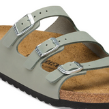 Birkenstock Florida Slide Sandal (Women) - Pure Sage Oiled Leather