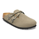 Birkenstock Blair Clog (Women) - Taupe Suede