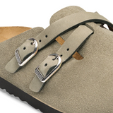 Birkenstock Blair Clog (Women) - Taupe Suede