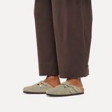 Birkenstock Blair Clog (Women) - Taupe Suede