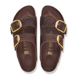 Birkenstock Arizona Big Buckle Slide Sandal (Women) - Habana Oiled Leather