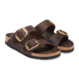 Birkenstock Arizona Big Buckle Slide Sandal (Women) - Habana Oiled Leather