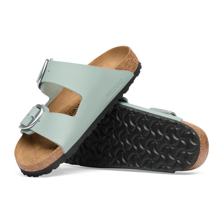 Birkenstock Arizona Big Buckle Slide Sandal (Women) - Pure Sage Birko-Flor Sandal - Slide - The Heel Shoe Fitters