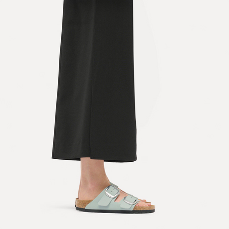Birkenstock Arizona Big Buckle Slide Sandal (Women) - Pure Sage Birko-Flor Sandal - Slide - The Heel Shoe Fitters
