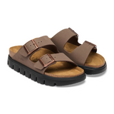 Birkenstock Arizona Chunky Slide Sandal (Women) - Mocha Birkibuc