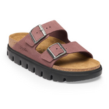 Birkenstock Arizona Chunky Slide Sandal (Women) - Pepper Suede