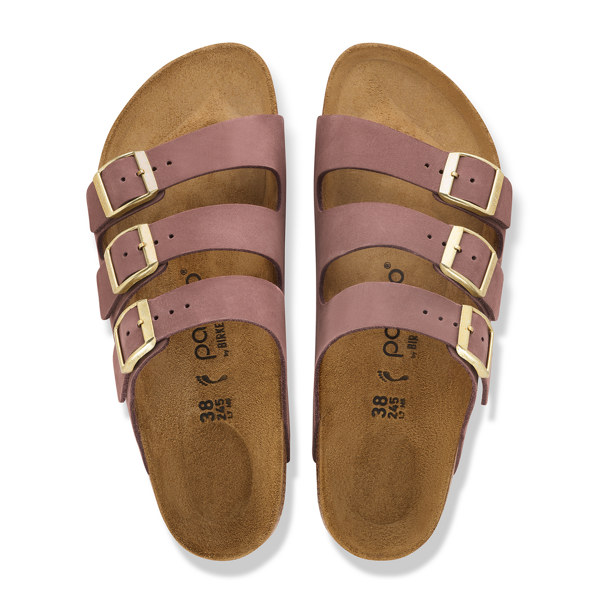Birkenstock Florida III Flex Platform Slide Sandal (Women) - Pepper Nubuck