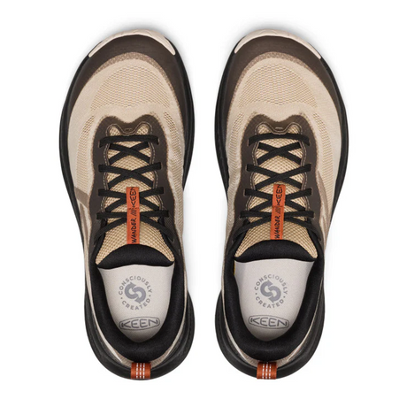 Keen Wander Trail Running Shoe (Men) - Safari/Black Athletic - Running - Trail - The Heel Shoe Fitters