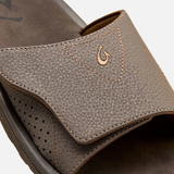 OluKai Nalu Slide Sandal (Men) - Dark Java/Dark Java Sandal - Slide - The Heel Shoe Fitters