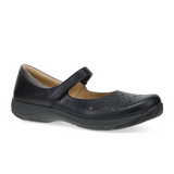 Dansko Stacy Mary Jane (Women) - Black Waxy Burnished Dress-Casual - Slip On - The Heel Shoe Fitters