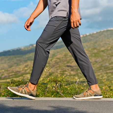 OluKai Mio Li Sneaker (Men) - Hunter/Lava Rock Athletic - Athleisure - The Heel Shoe Fitters