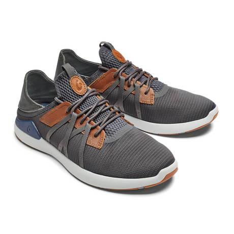 OluKai Mio Li Sneaker (Men) - Pavement/Vintage Indigo Athletic - Athleisure - The Heel Shoe Fitters