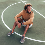 OluKai Mio Li Sneaker (Men) - Pavement/Vintage Indigo Athletic - Athleisure - The Heel Shoe Fitters