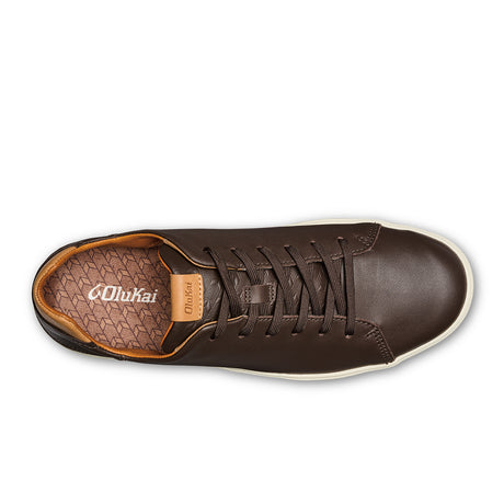 OluKai Lae'ahi Li 'Ili Sneaker (Men) - DK Java/DK Java Athletic - Casual - Lace Up - The Heel Shoe Fitters