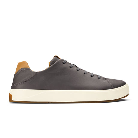 OluKai Lae'ahi Li 'Ili Sneaker (Men) - Stone/Stone Athletic - Casual - Lace Up - The Heel Shoe Fitters