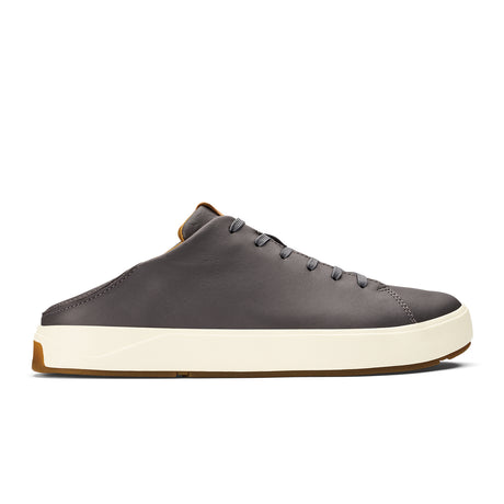 OluKai Lae'ahi Li 'Ili Sneaker (Men) - Stone/Stone Athletic - Casual - Lace Up - The Heel Shoe Fitters