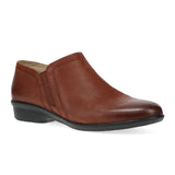Dansko Cheryl Ankle Bootie (Women) - Russet Burnished Nubuck Boots - Casual - Low - The Heel Shoe Fitters