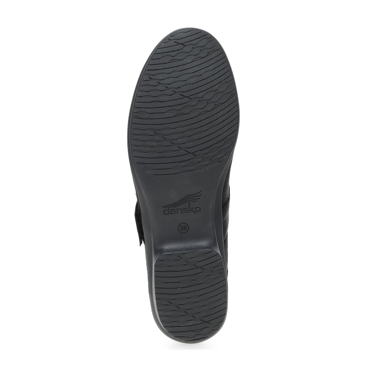 Dansko Collette Mary Jane (Women) - Black Burnished Nubuck Dress-Casual - Slip On - The Heel Shoe Fitters
