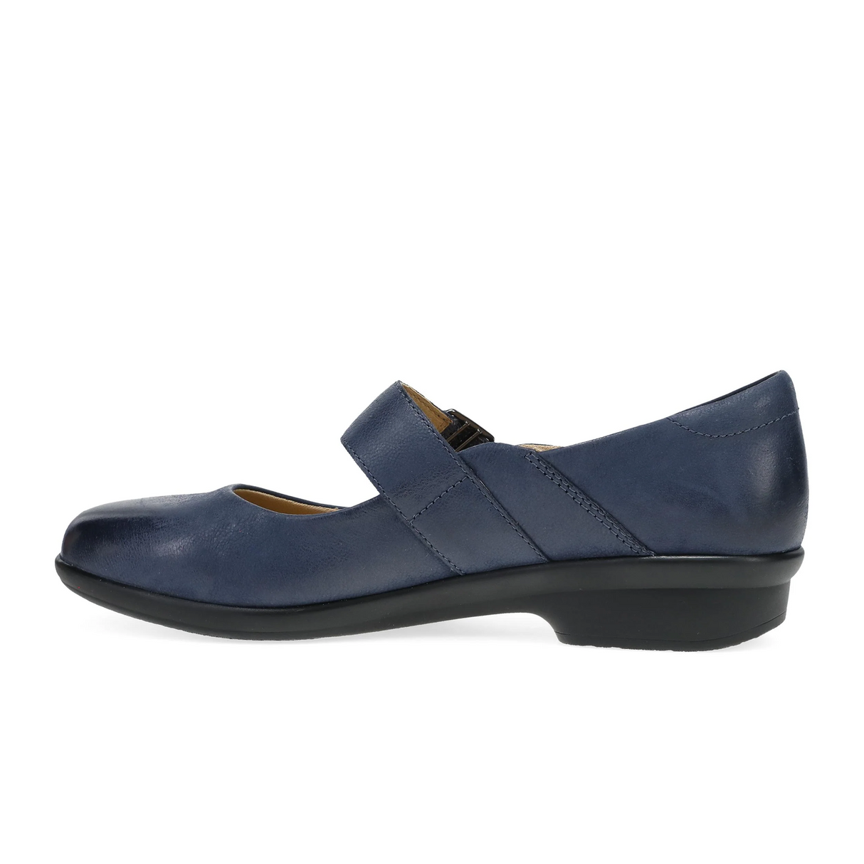 Dansko Collette Mary Jane (Women) - Navy Burnished Nubuck Dress-Casual - Slip On - The Heel Shoe Fitters