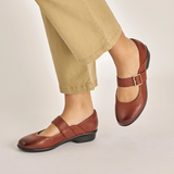 Dansko Collette Mary Jane (Women) - Russet Burnished Nubuck