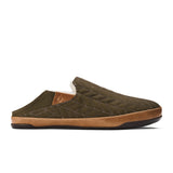 OluKai HanoHano Waxed Canvas Slipper (Men) - Husk/Husk Dress-Casual - Slippers - The Heel Shoe Fitters