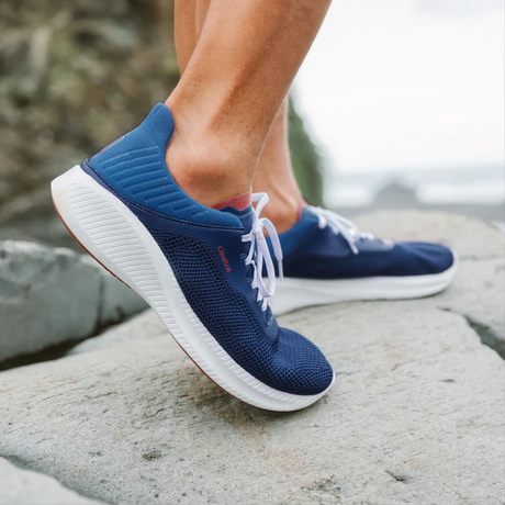 OluKai Island Hopper Lace Up (Men) - Deep Blue/Deep Blue Athletic - Casual - Lace Up - The Heel Shoe Fitters