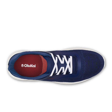 OluKai Island Hopper Lace Up (Men) - Deep Blue/Deep Blue Athletic - Casual - Lace Up - The Heel Shoe Fitters