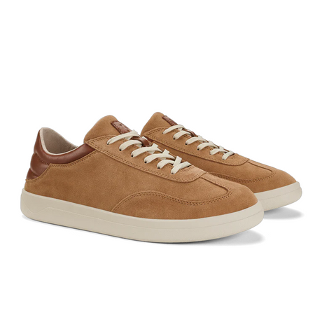 OluKai Punini Suede Lace Up (Men) - Tan/Toffee Athletic - Casual - Lace Up - The Heel Shoe Fitters