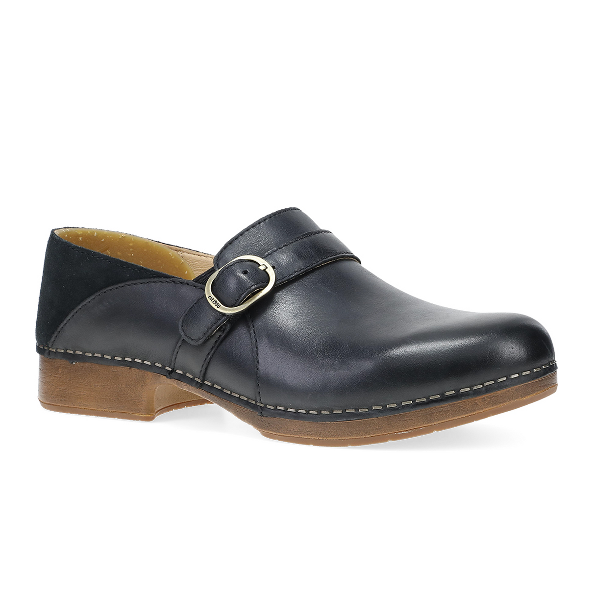 Dansko Margaret Loafer (Women) - Black Burnished Calf Dress-Casual - Slip On - The Heel Shoe Fitters