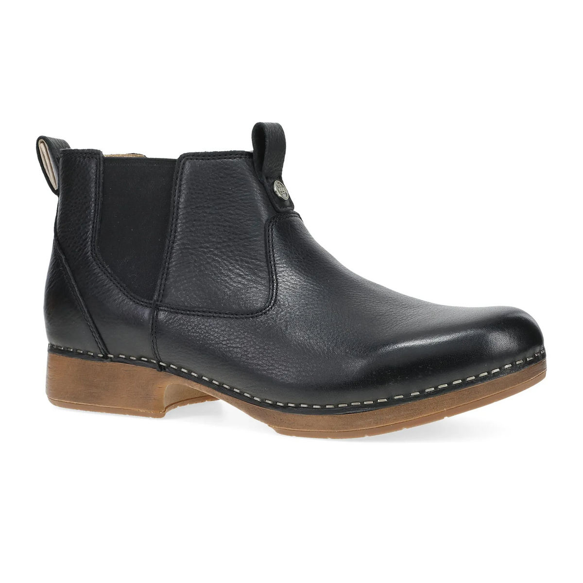 Dansko Michele Boot (Women) - Black Waxy Milled