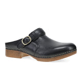 Dansko Millie Clog (Women) - Black Waxy Milled Dress-Casual - Clogs & Mules - The Heel Shoe Fitters