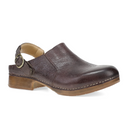 Dansko Millie Clog (Women) - Chocolate Tooled